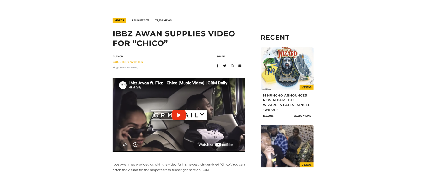 Ibbz Awan GRM Daily