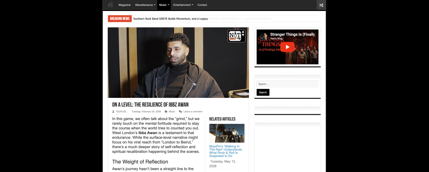 Ibbz Awan Vents Magazine